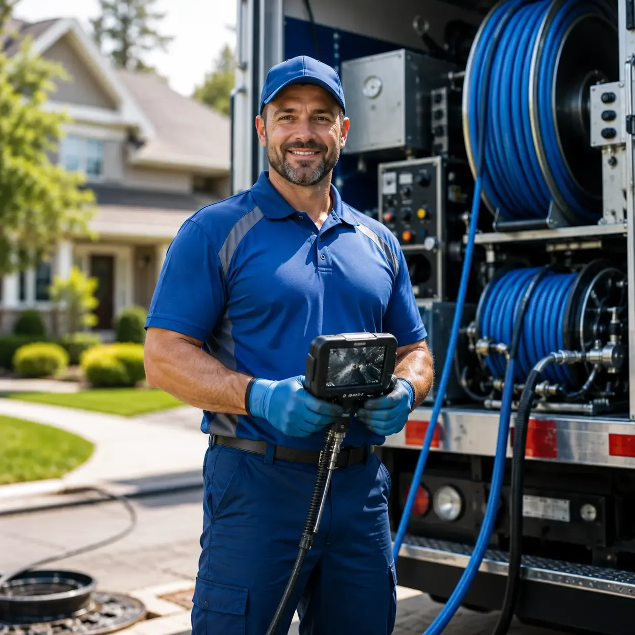 Local outdoor drain cleaning specialists in Kennard, TX